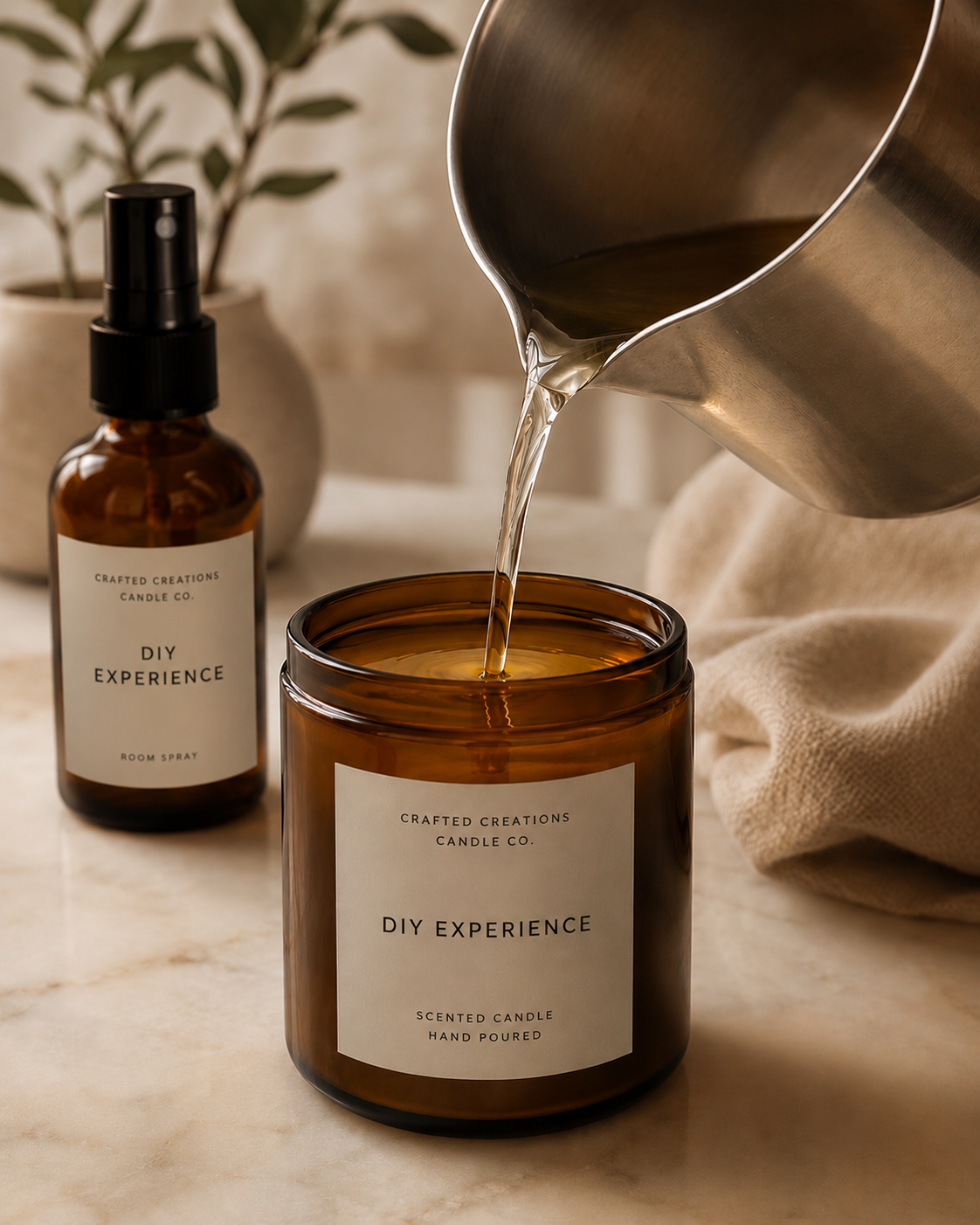 Candle + Room Spray Class
